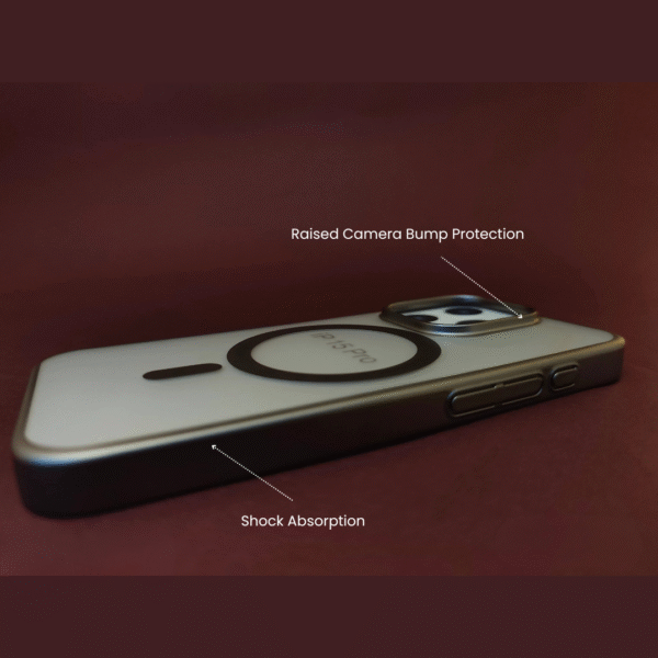 IPhone 15 Pro Back Cover scratch resistance, drop protection, and long-lasting - Image 3