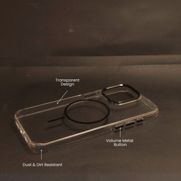 iPhone 15 Pro Max | Mag-Safe Wireless Charging | Designed with Magnetic Lock Shockproof - Image 4