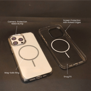 iPhone 15 Pro Max | Mag-Safe Wireless Charging | Designed with Magnetic Lock Shockproof