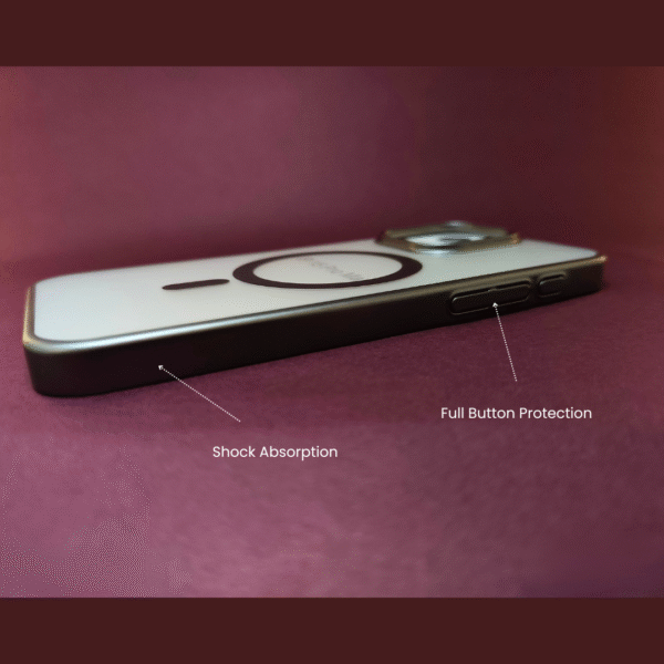 IPhone 15 Pro Max Back Cover anti-yellow coating scratch resistance, drop protection - Image 4