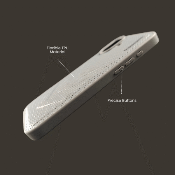 Rugged Armor Textured Back Cover for iPhone 16 Plus Strong Grip + Rugged Protection - Image 4