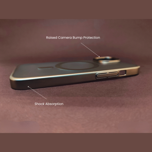 iPhone 15 Transparent Back Cover scratch resistance, drop protection, and long-lasting clarity. - Image 4