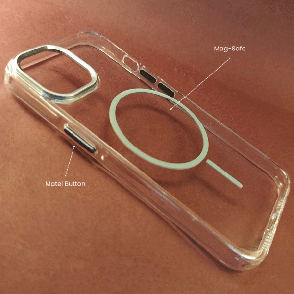 iPhone 14 |Designed with Shockproof Phone Bumper Transparent Back Case Cover. - Image 4
